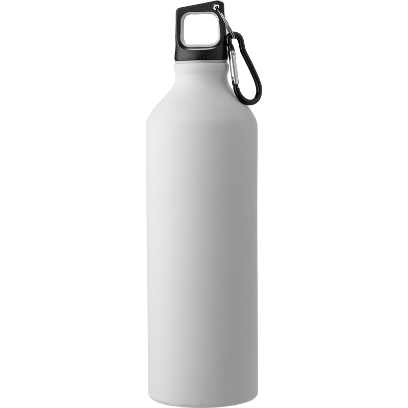 Aluminium single walled bottle (800ml) 967433_002 (White)