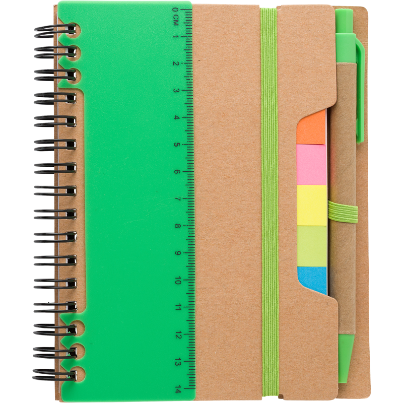 Recycled notebook 9182_029 (Light green)
