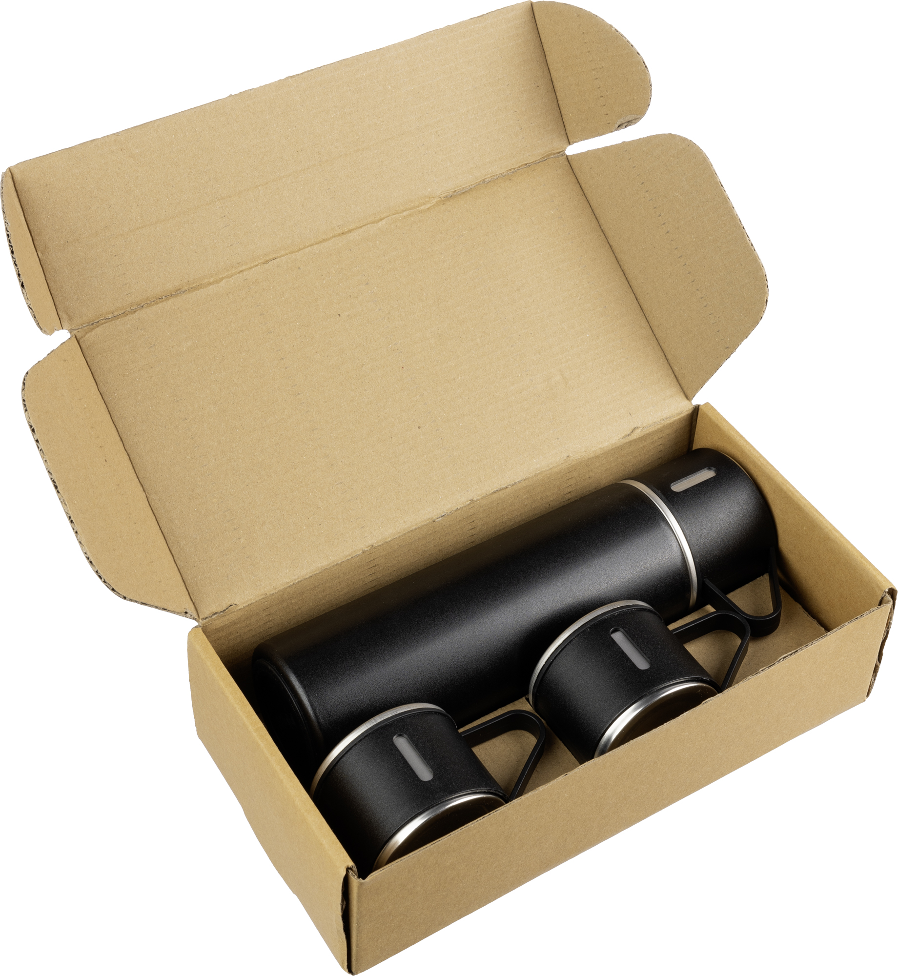 Picture of Stainless steel bottle & cup set