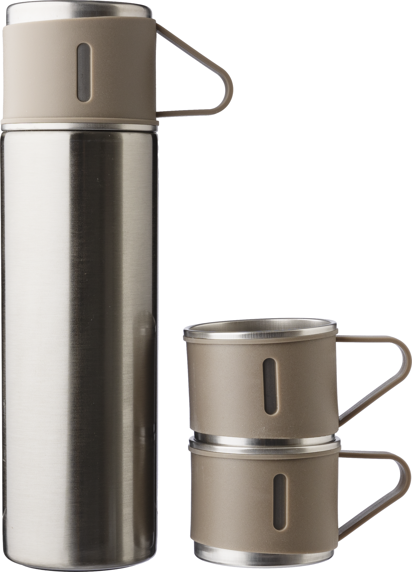 Picture of Stainless steel bottle & cup set