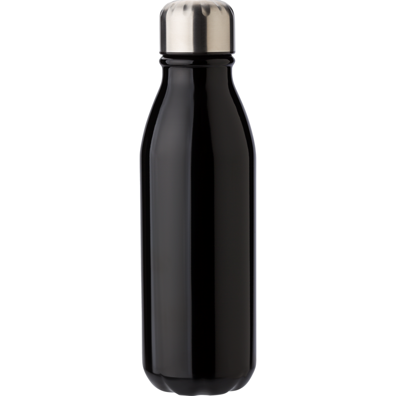 Aluminium single walled bottle (500ml) 662819_001 (Black)
