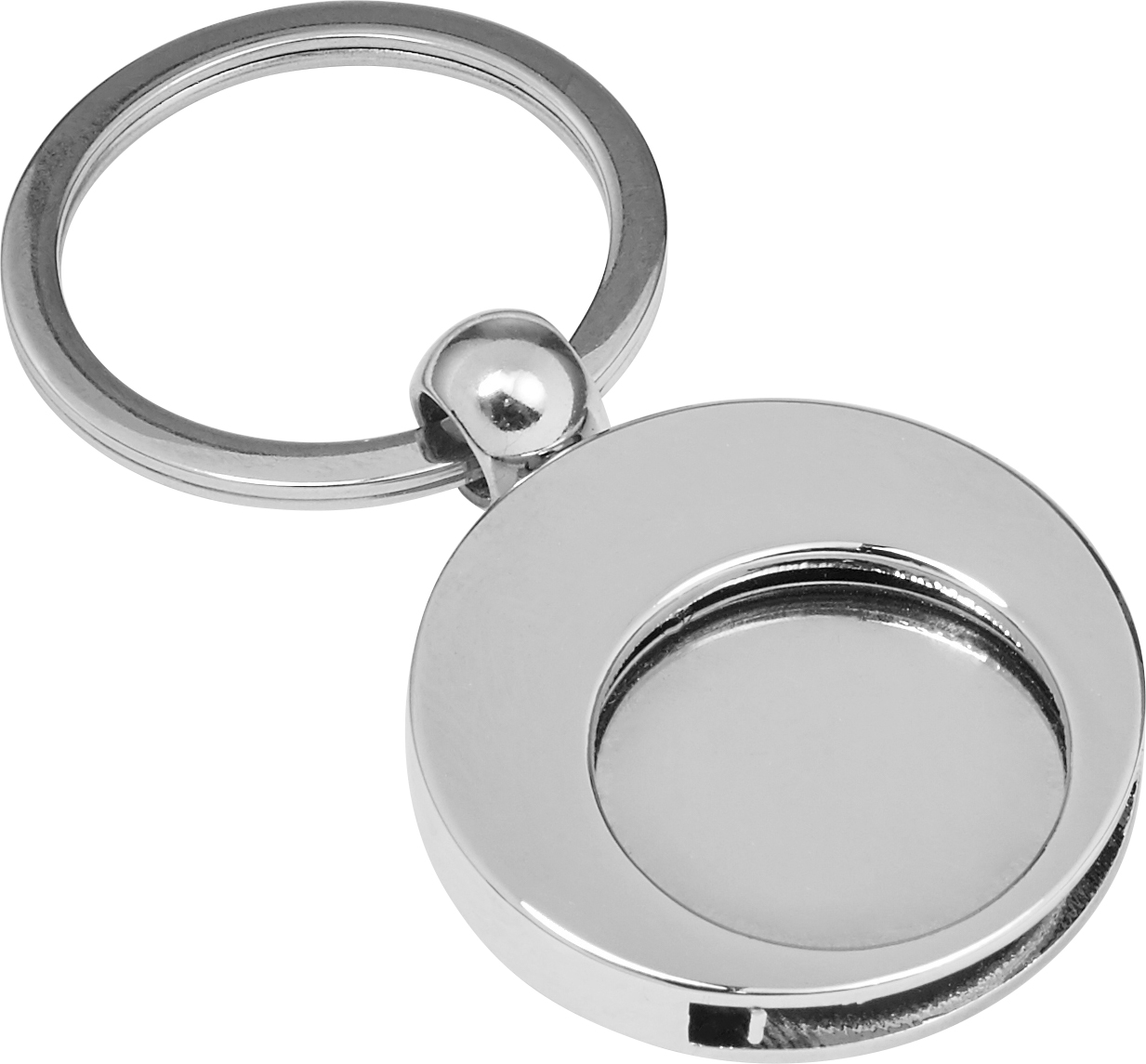 Picture of Shopping trolley coin keyring