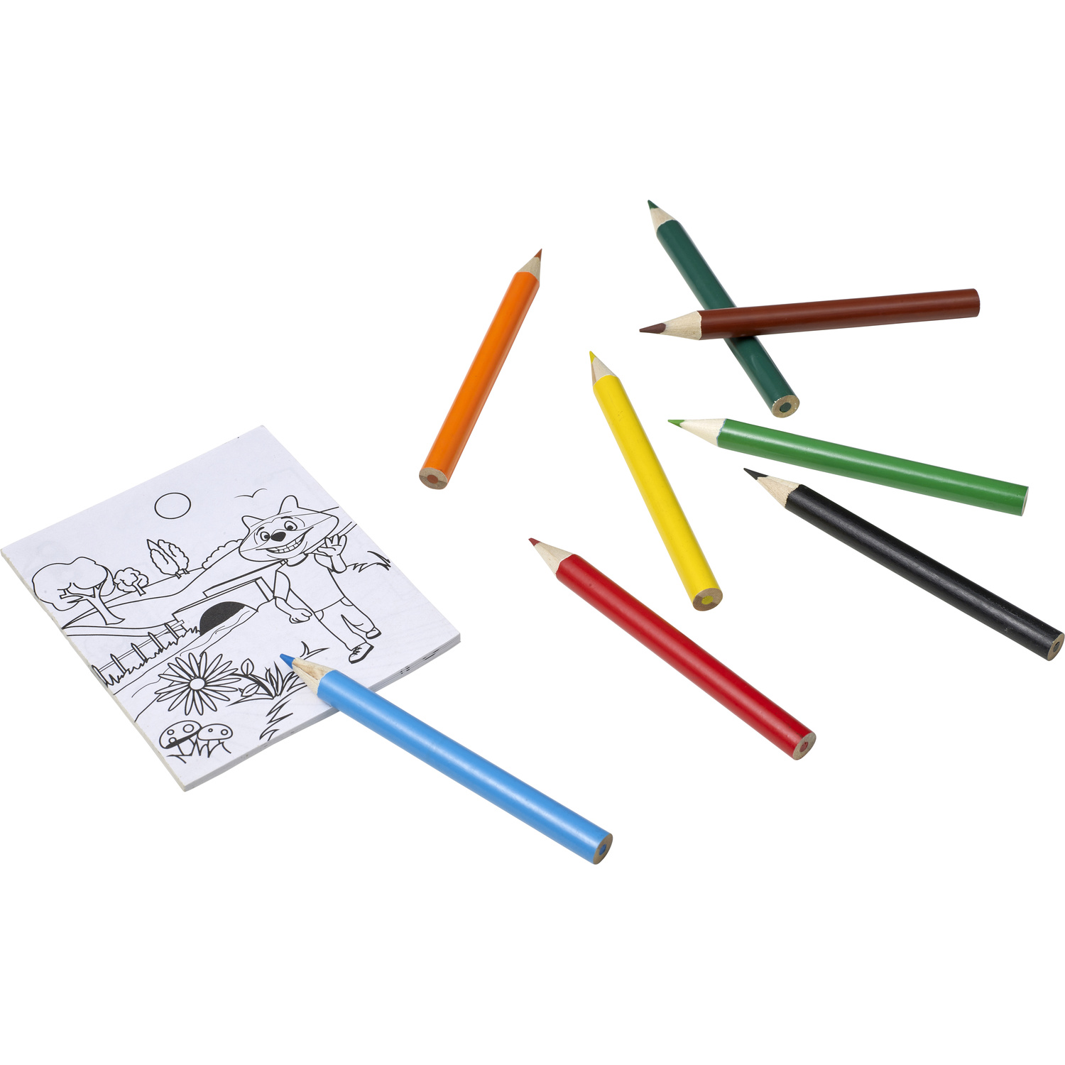 Picture of Pencils and colouring sheets