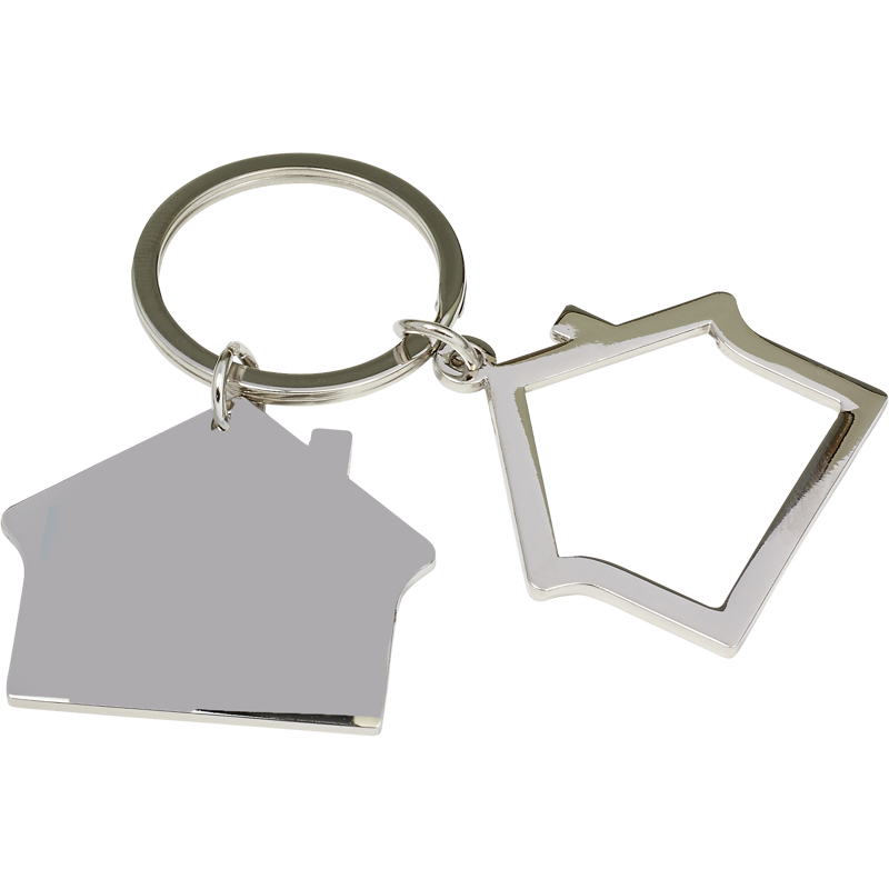 House keychain 8742_032 (Silver)