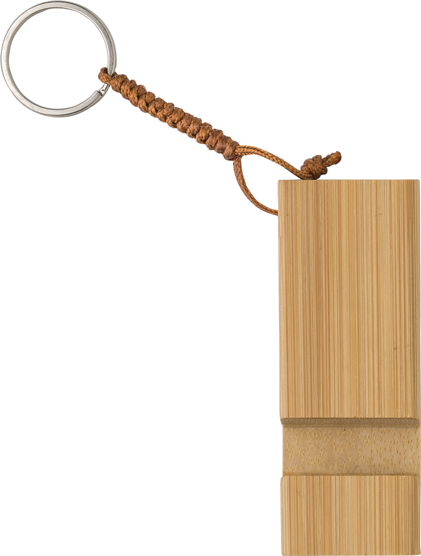 Picture of Bamboo phone stand keyring