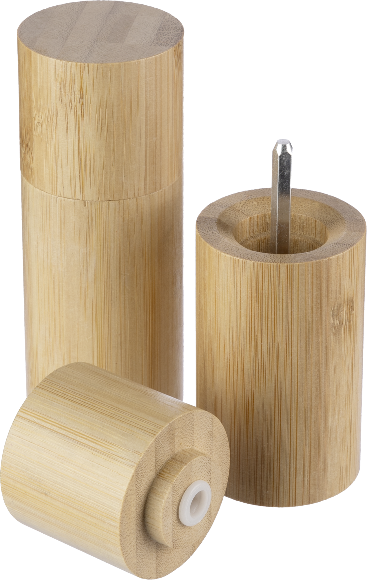 Picture of Bamboo spice mill set (2pc)