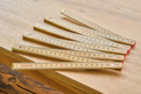 Foldable ruler (2m) 1350409_011 (Brown)