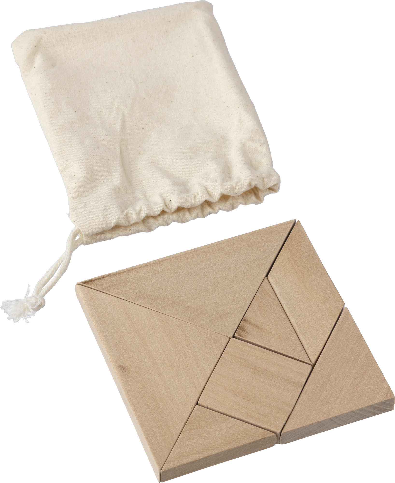 Picture of Wooden tangram puzzle