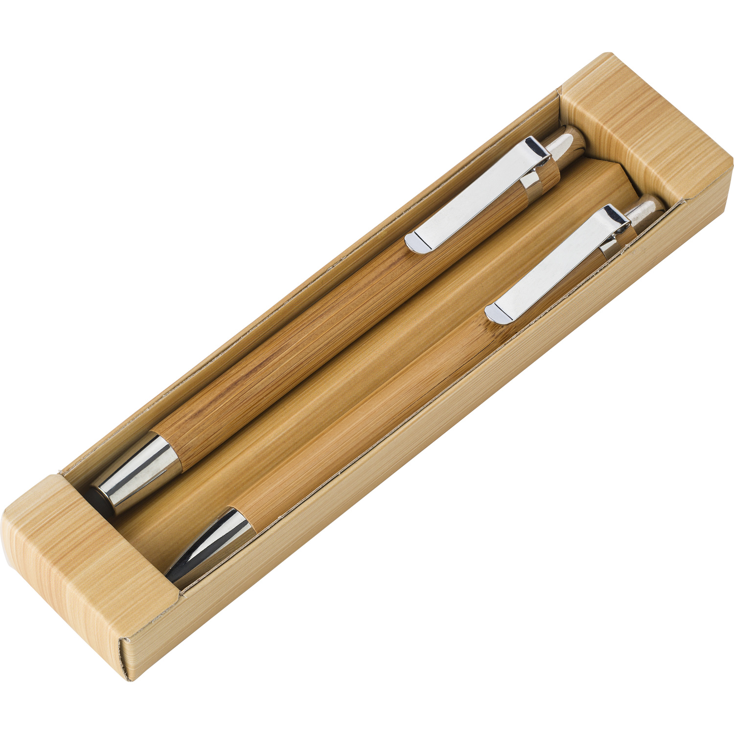 Picture of Bamboo pen & pencil set