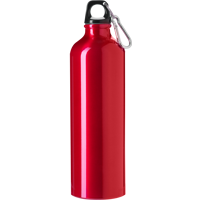 Aluminium single walled bottle (750ml) 8695_008 (Red)