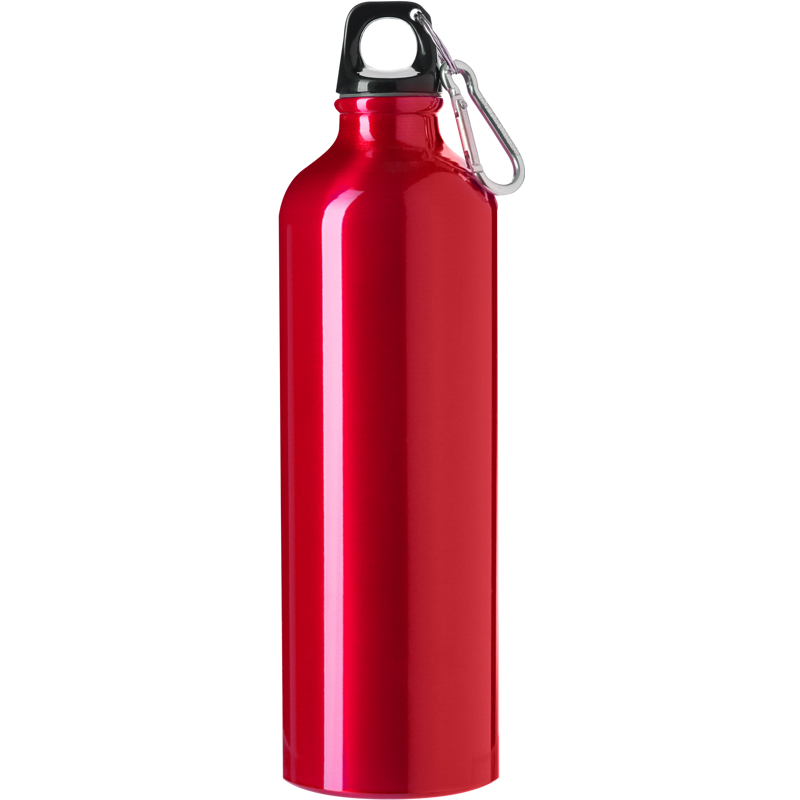 Aluminium single walled bottle (750ml) 8695_008 (Red)