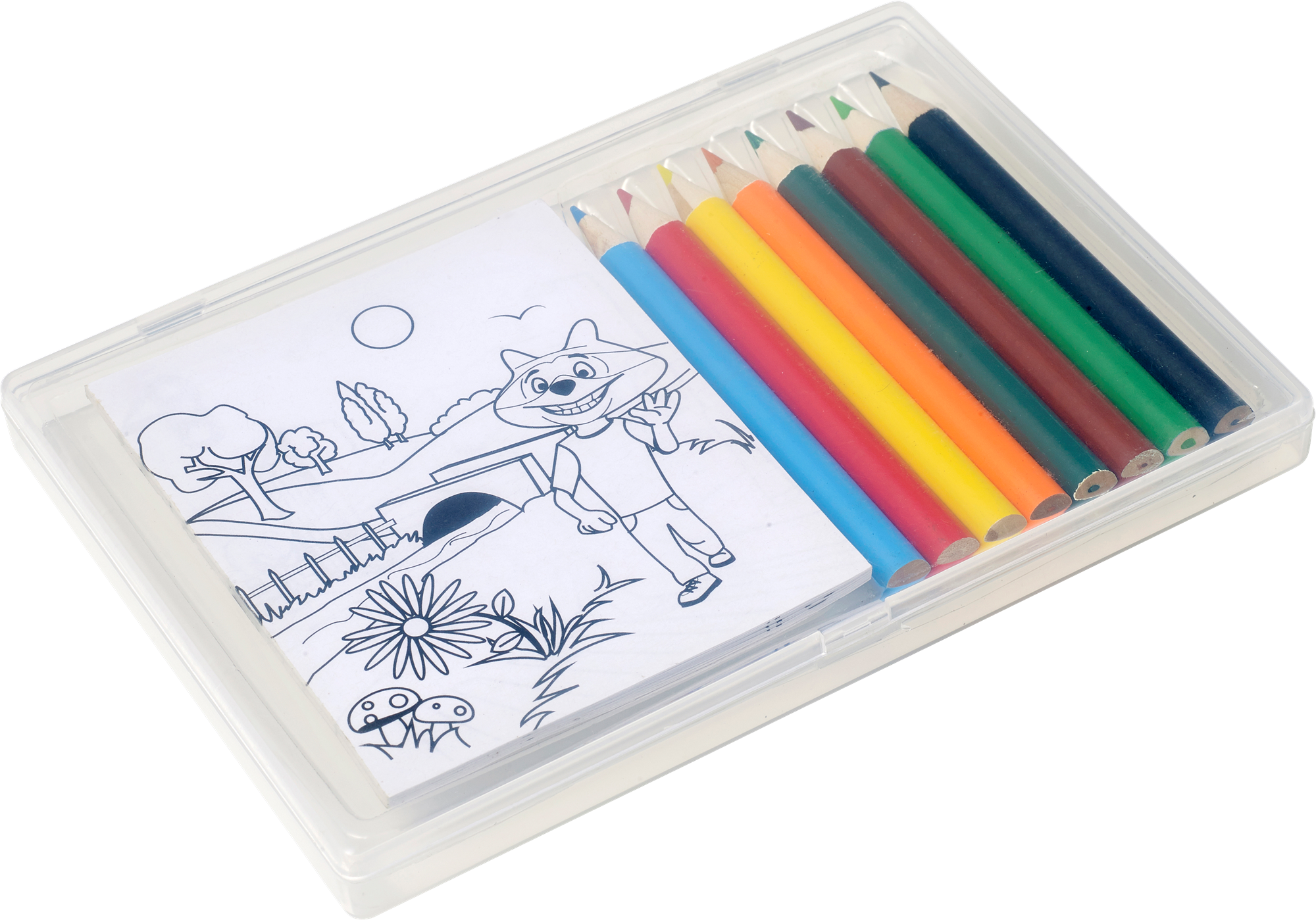 Picture of Pencils and colouring sheets