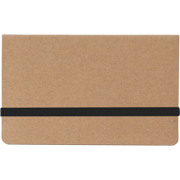 Card case with sticky tabs 5348_092 (Brown/black)