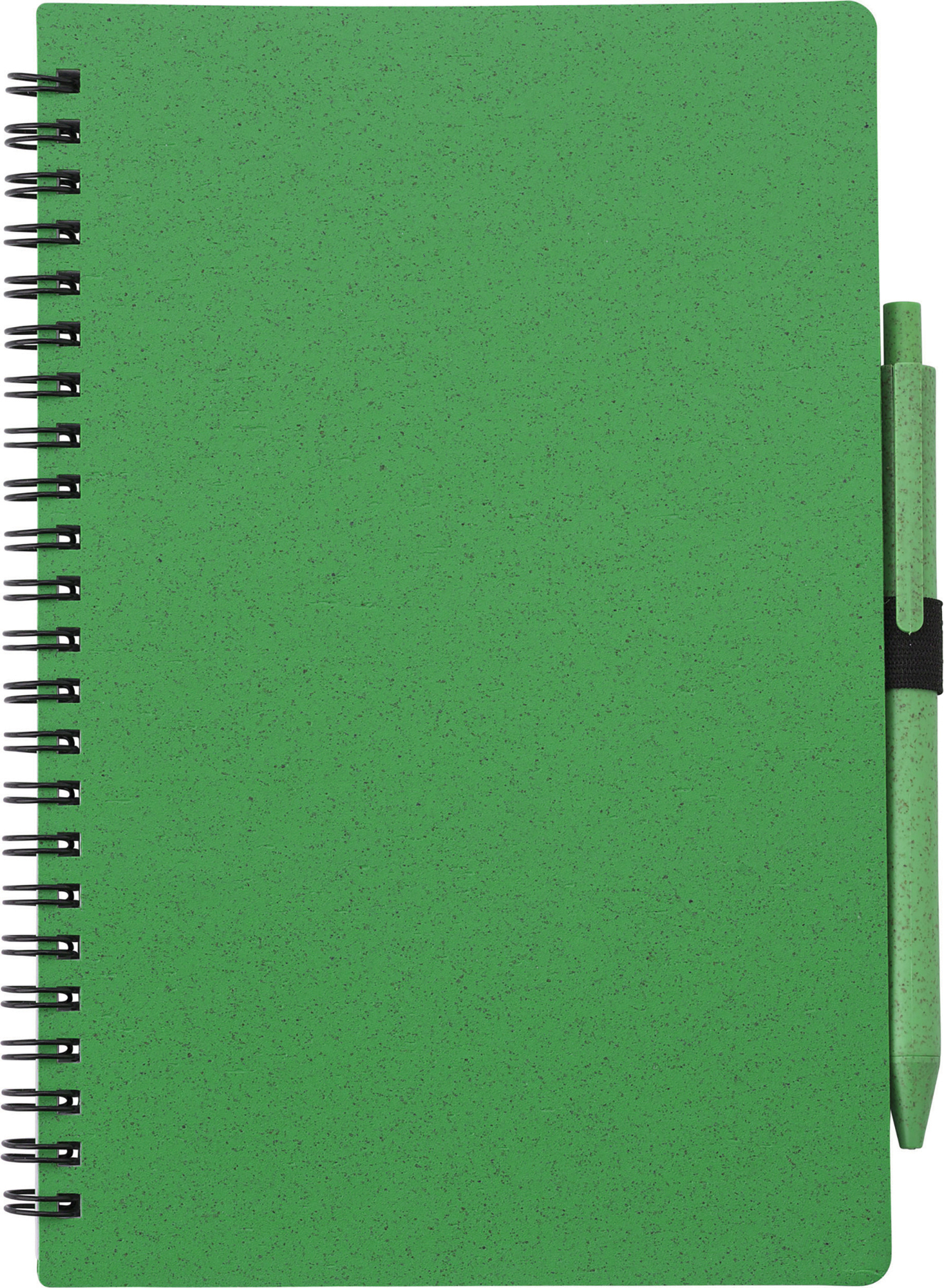 Picture of Wheat straw notebook with pen (approx. A5)