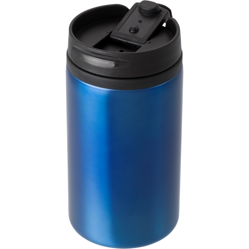 Stainless steel double walled thermos cup (300ml) 8385_023 (Cobalt blue)