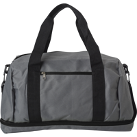 Polyester (600D) sports bag 444613_001 (Black)