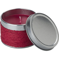 Fragranced candle in a tin 1361_008 (Red)