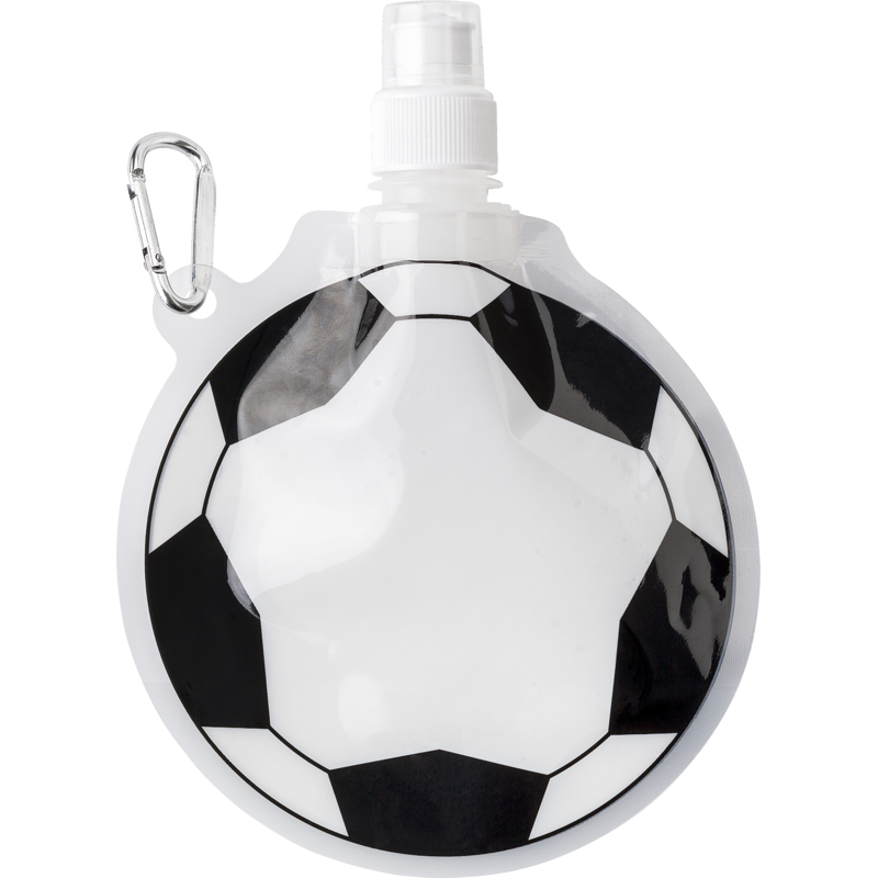 Football foldable bottle (300ml) 8949_040 (Black/white)
