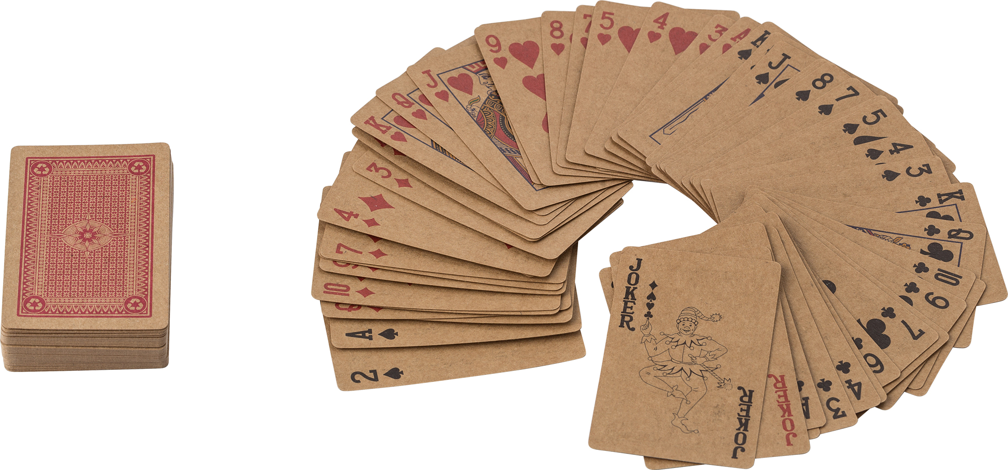 Picture of Recycled deck of cards