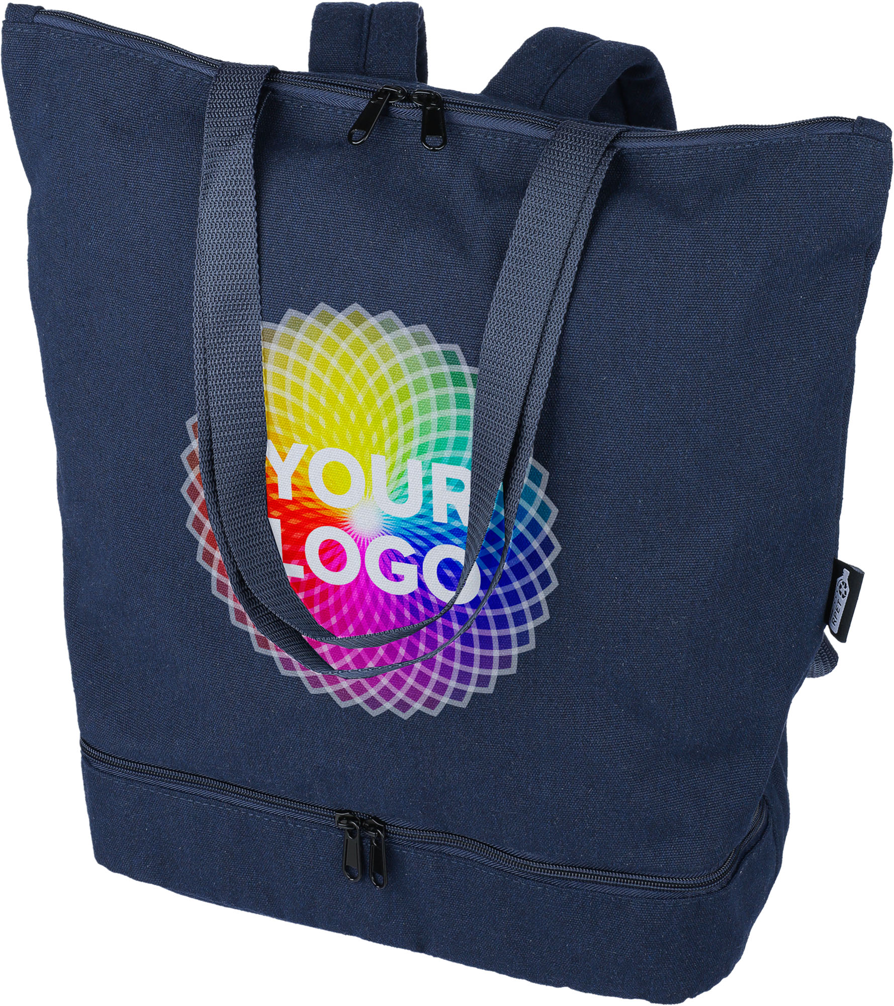 Picture of Recycled tote backpack (330gsm/9.73oz)