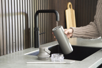 Stainless steel double walled bottle (500ml) 1274051_411 (Gunmetal grey)