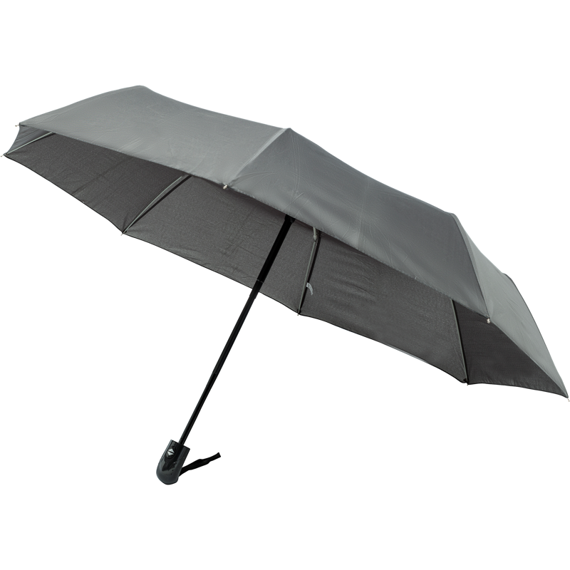 Foldable Pongee umbrella 8891_001 (Black)