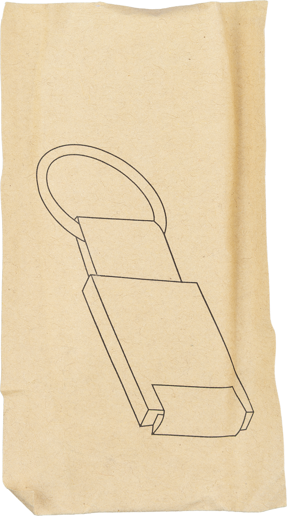 Picture of Denim keyring