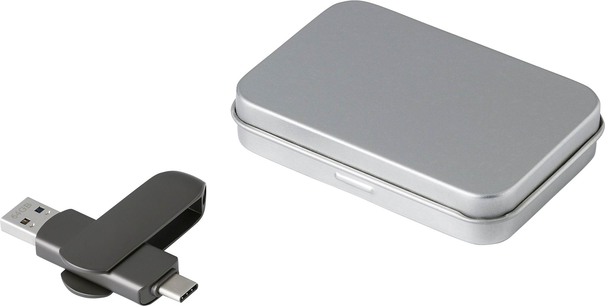 Picture of USB stick with metal case