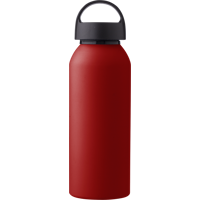 Recycled aluminium single walled bottle (500ml) 965865_008 (Red)