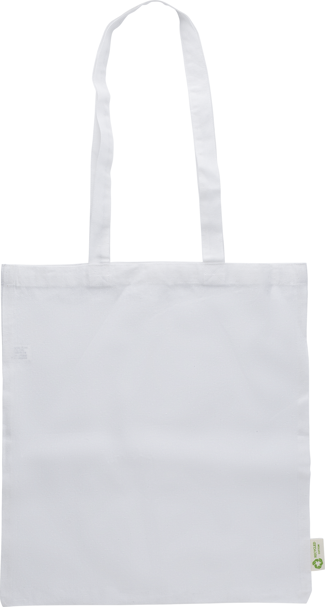Picture of Recycled cotton shopping bag. (120gsm/3.54oz)