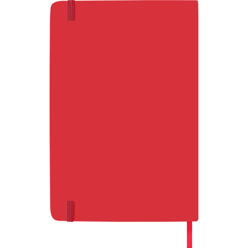 Soft feel notebook (approx. A5) 3076_008 (Red)