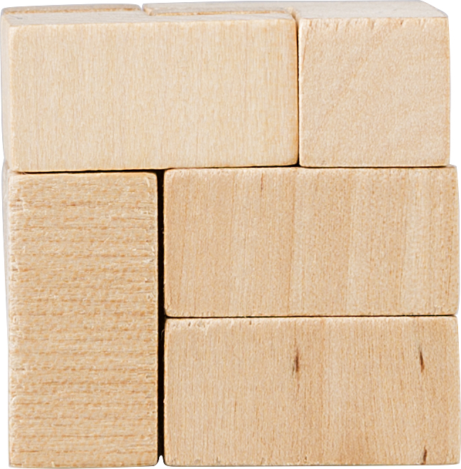 Picture of Wooden cube puzzle