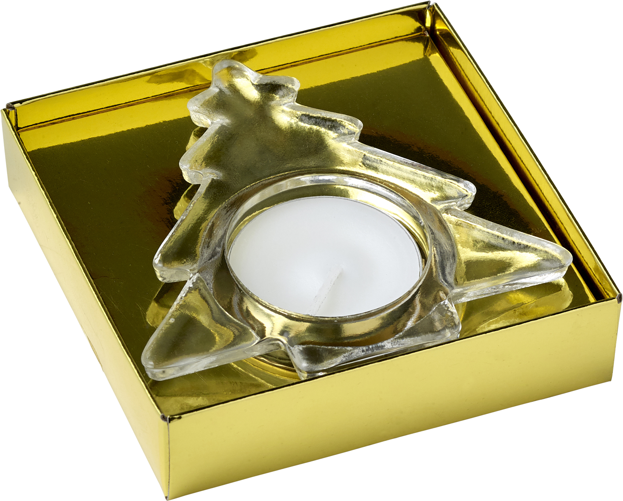 Picture of Christmas tree candle holder