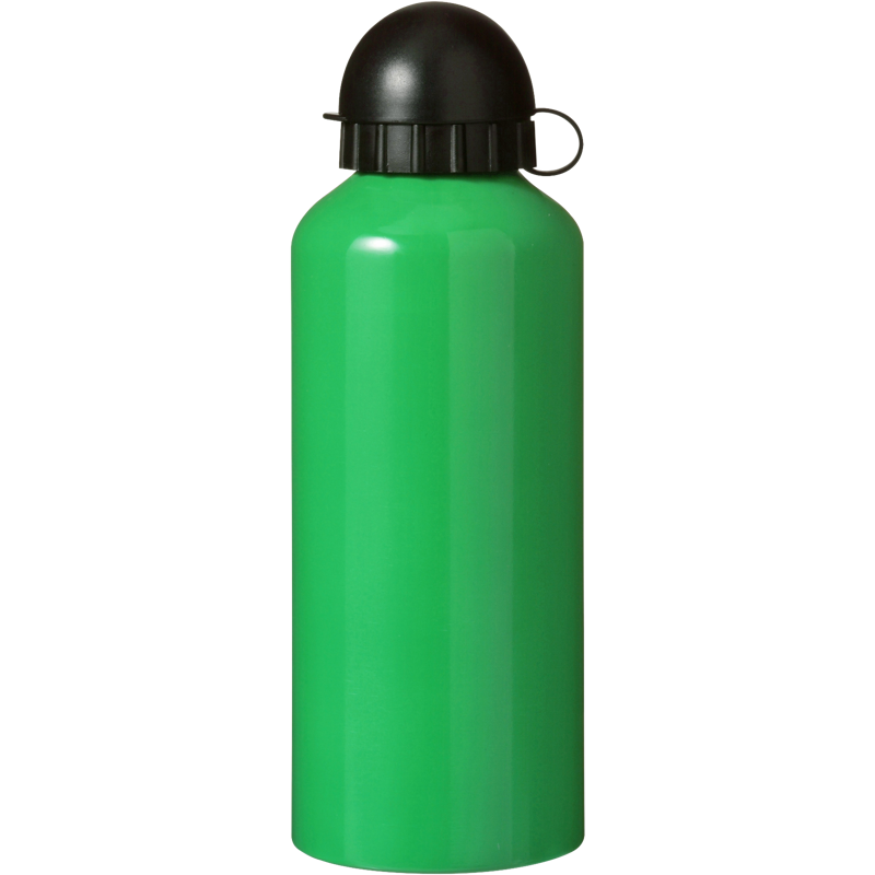 Aluminium single walled drinking bottle (650ml) 7509_004 (Green)