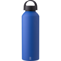 Recycled aluminium single walled bottle (800ml) 965875_023 (Cobalt blue)