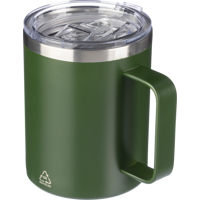 Recycled double walled travel mug (300 ml) 1097560_004 (Green)