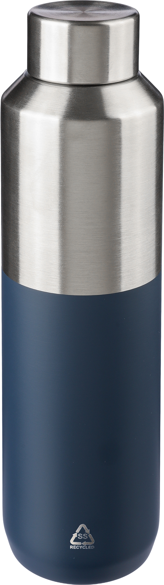 Picture of Recycled stainless steel double walled bottle (600ml)