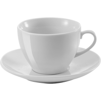 Cup and saucer (230ml) 3179_002 (White)