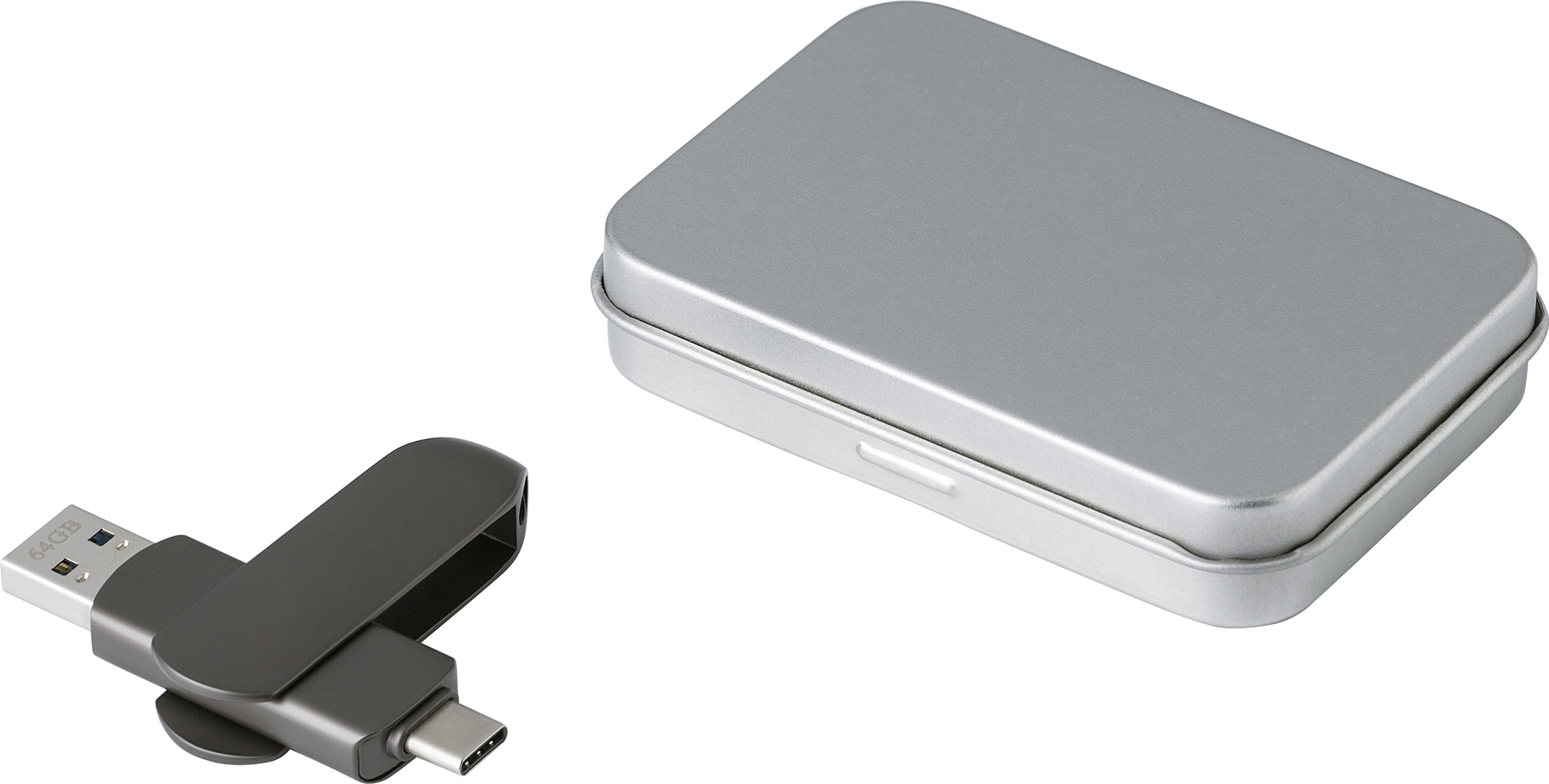 Picture of USB stick with metal case