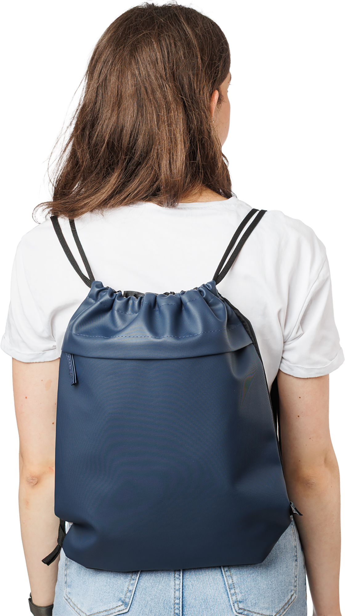 Picture of RPET polyester drawstring backpack