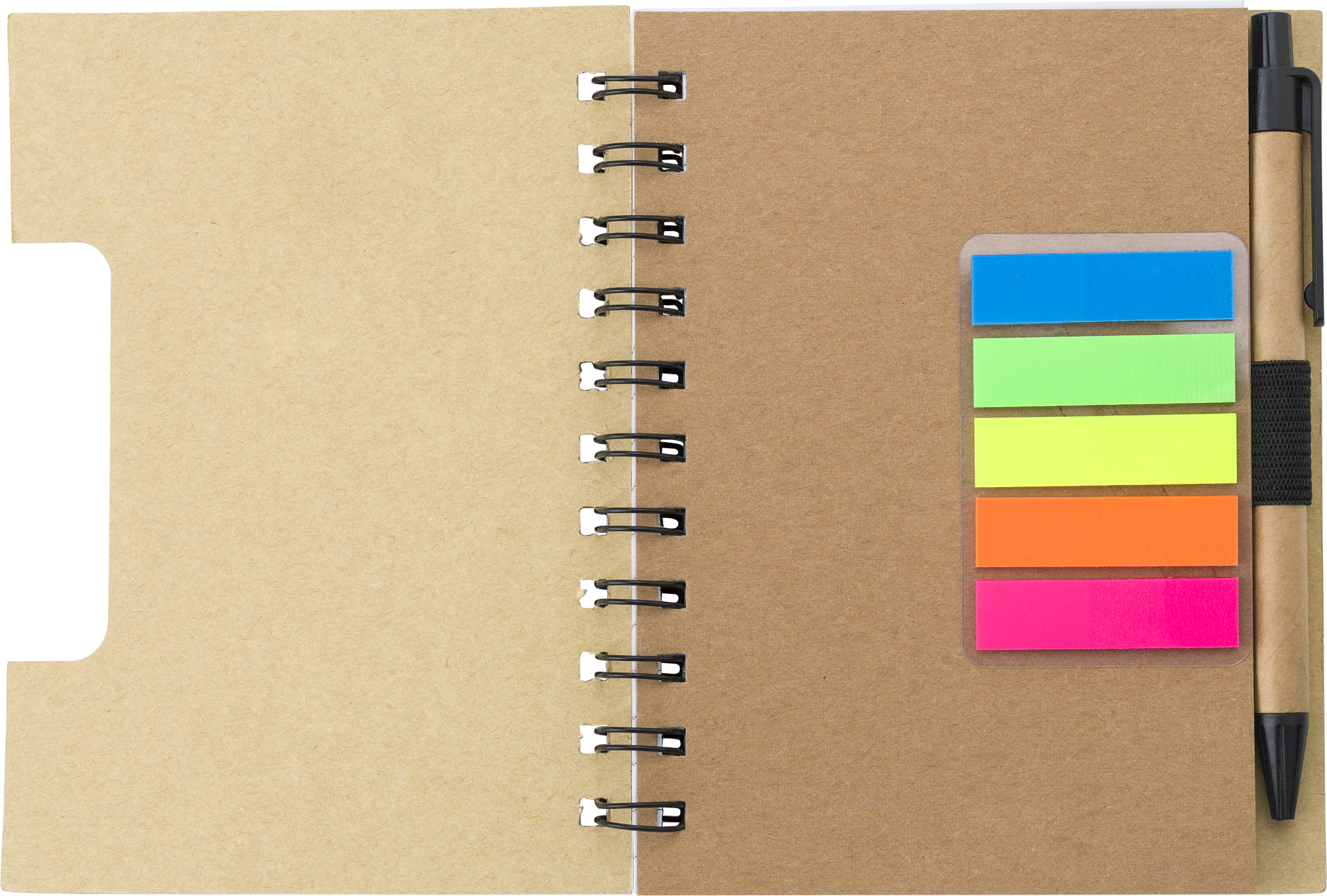 Picture of Wire bound notebook with ballpen