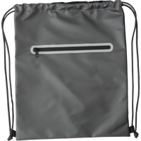 Polyester (600D) waterproof drawstring backpack 433380_003 (Grey)