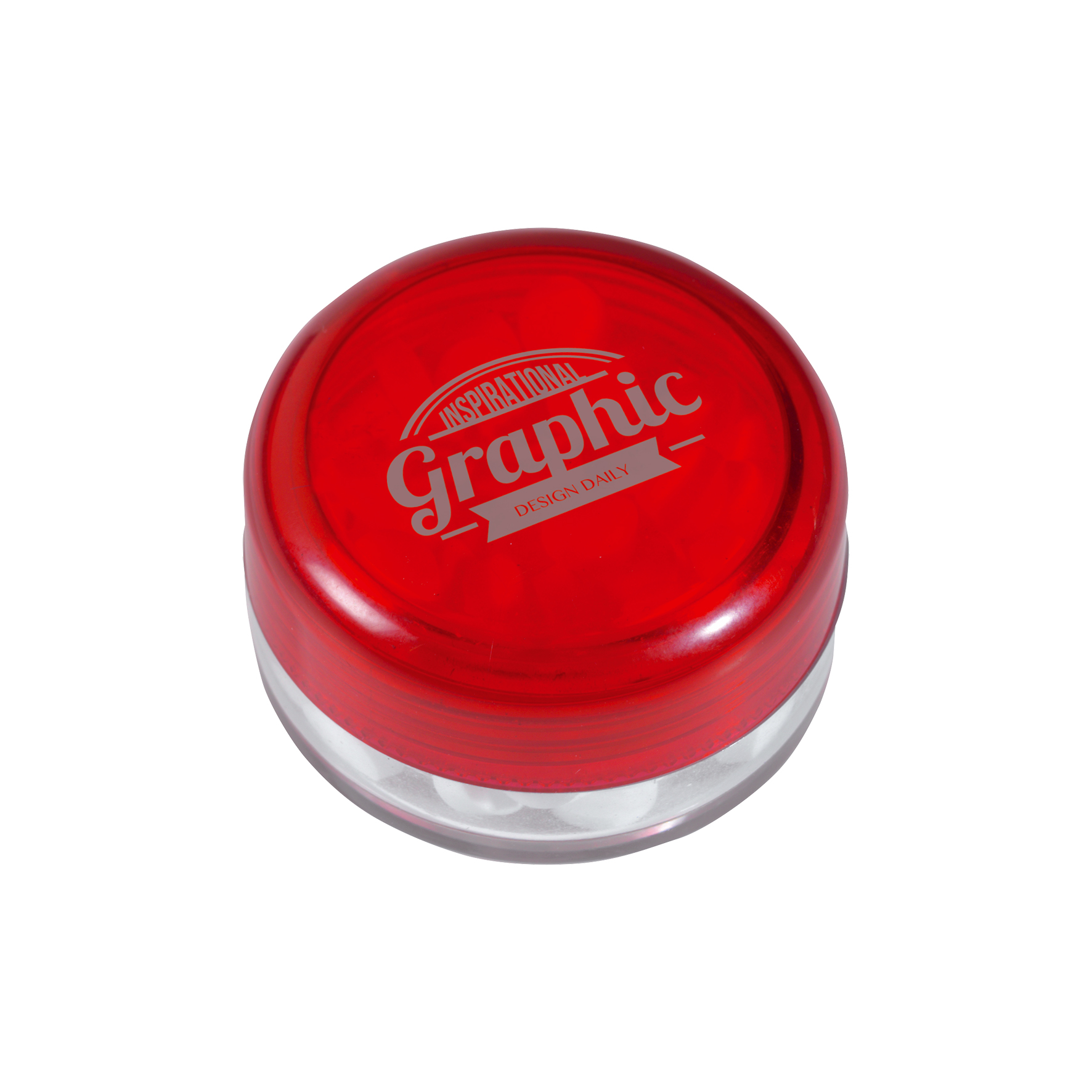 Picture of Round pot with sugar free mints