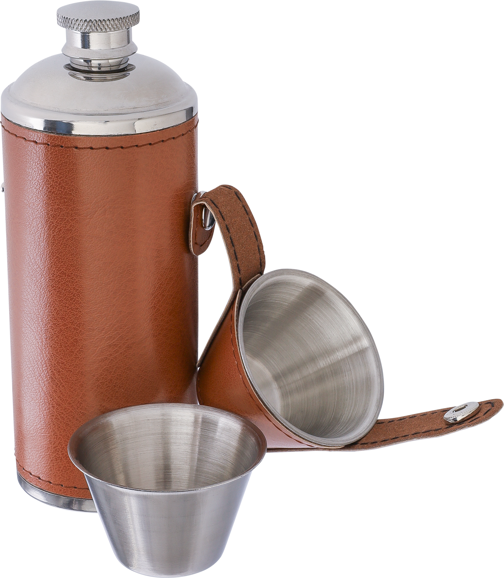 Picture of Recycled stainless steel flask (230ml)