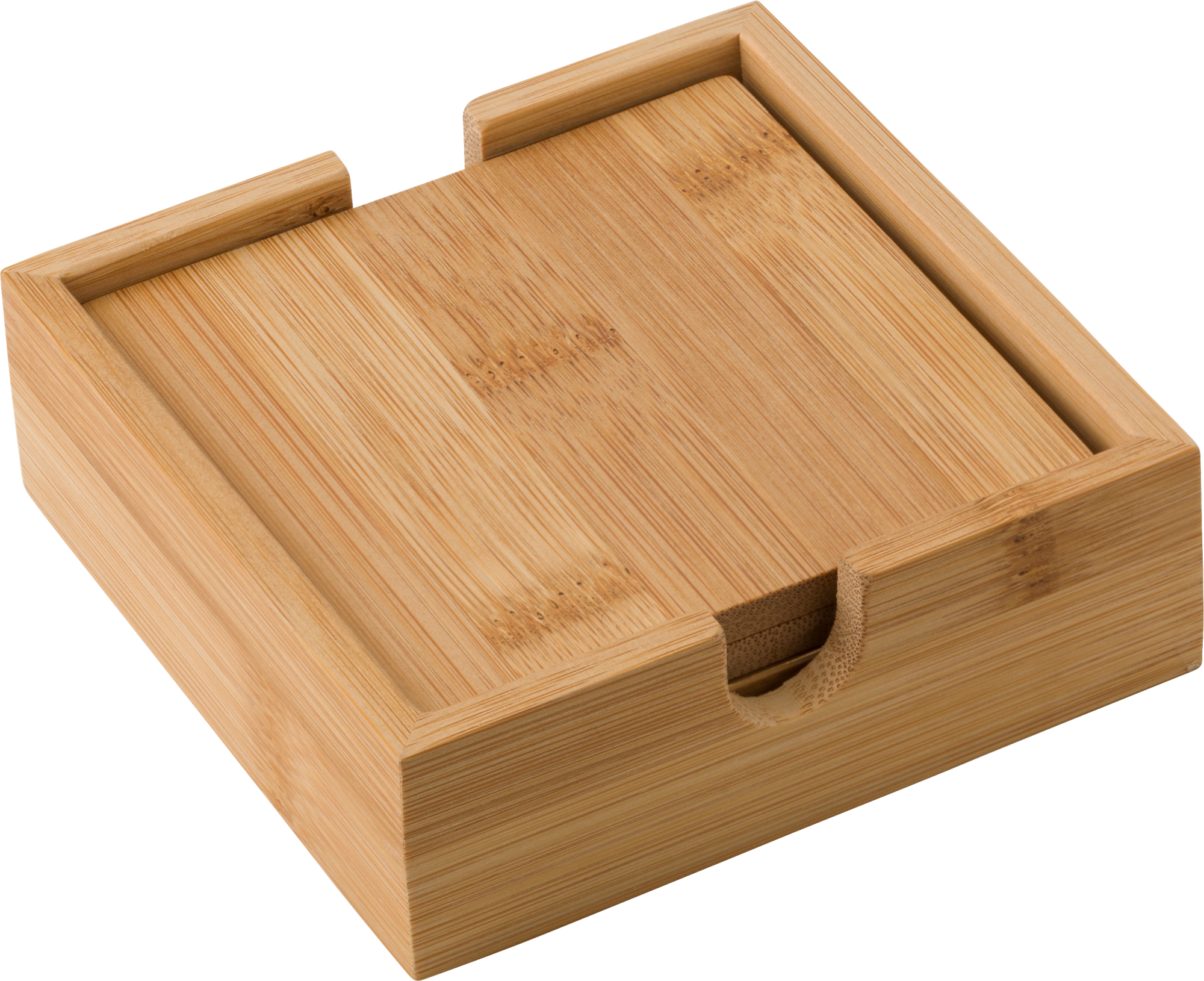 Picture of Bamboo coaster set (4pc)
