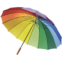 Rainbow polyester umbrella 4058_009 (Various)