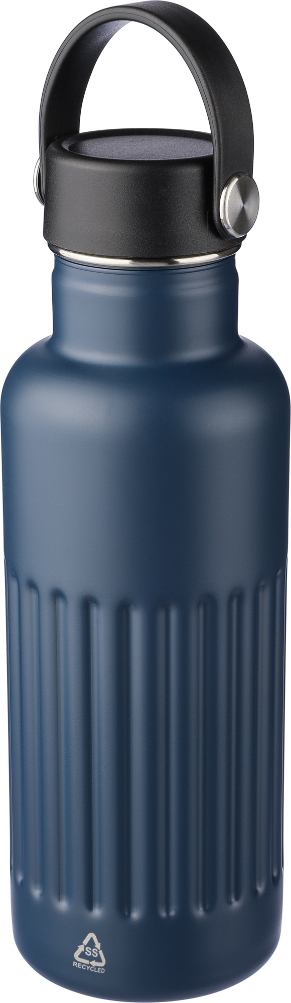 Picture of Recycled stainless steel double walled drinking bottle (500ml)