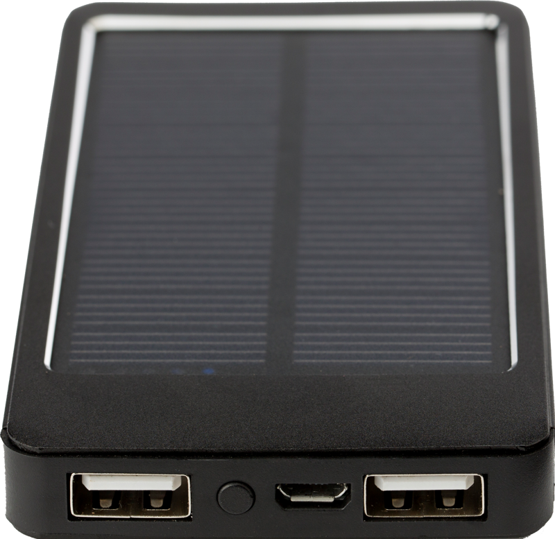 Aluminium solar charger 5368_001 (Black)