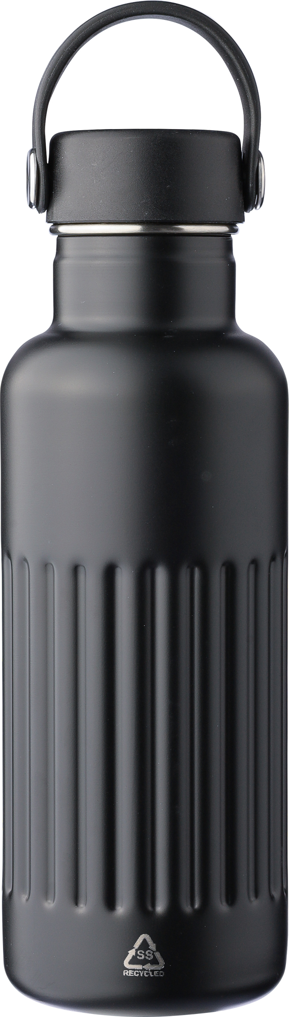 Picture of Recycled stainless steel double walled drinking bottle (500ml)