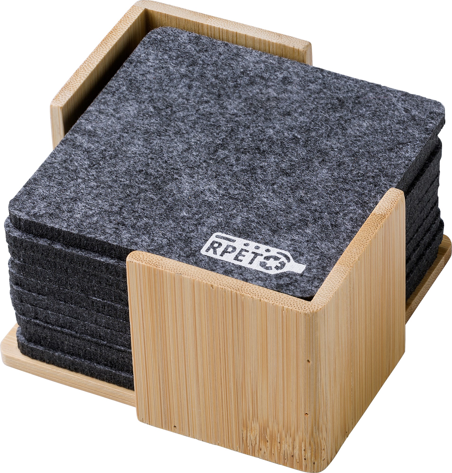 Picture of RPET coaster set